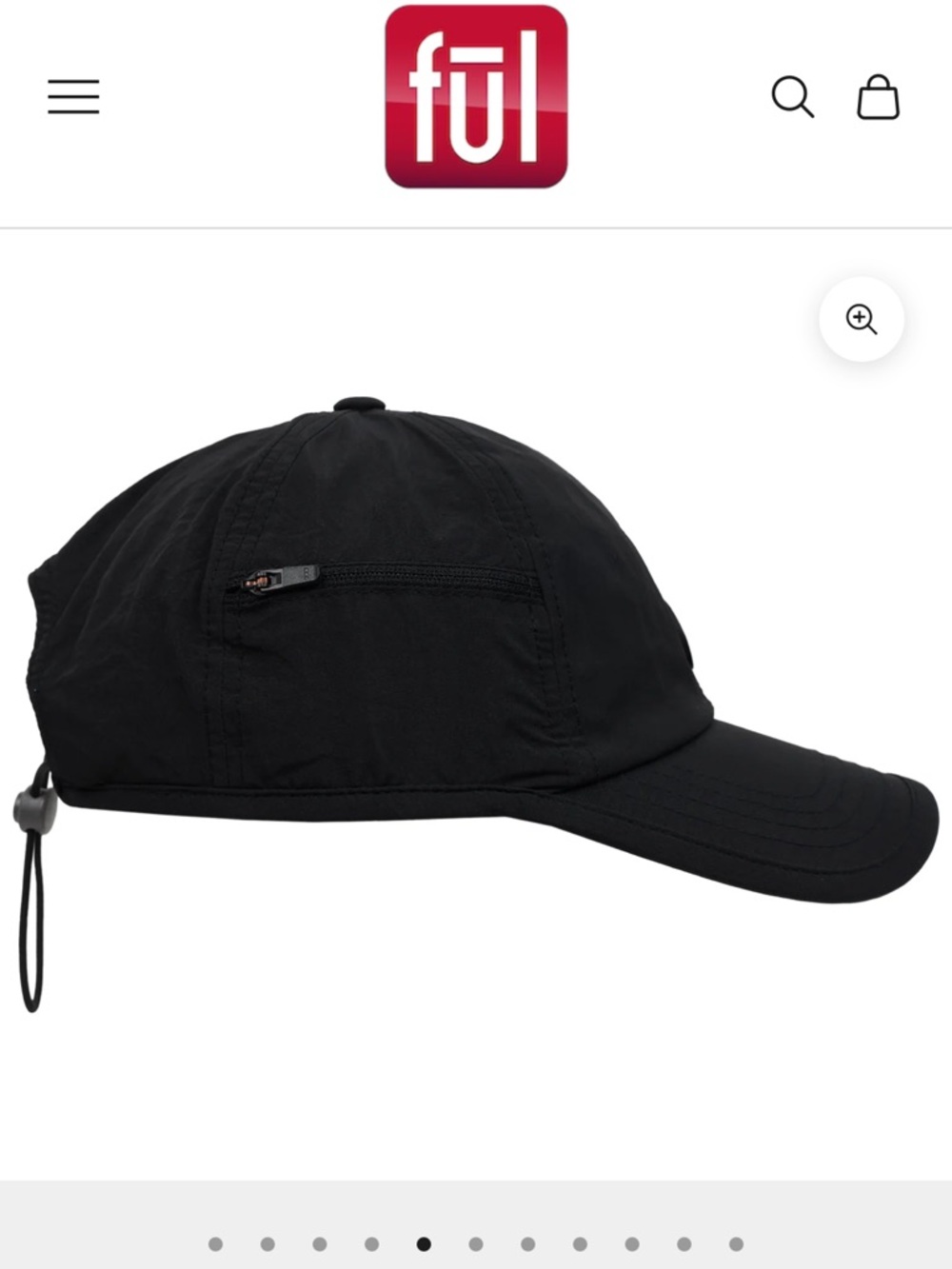 Tumi Black Logo Baseball Cap - Picture 4 of 10